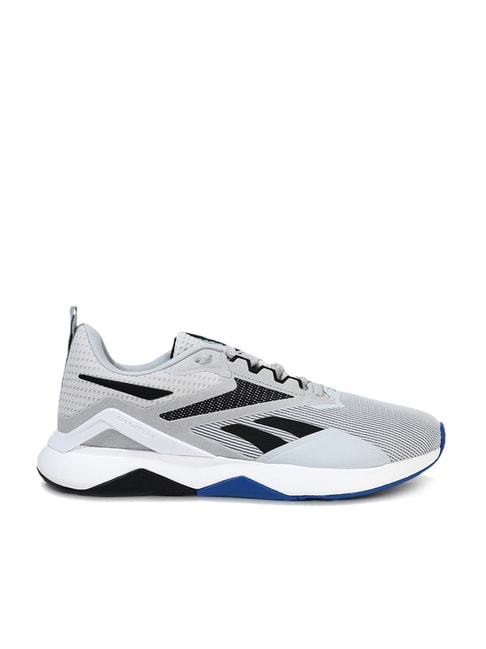 Men GreyNavy White Reebok DV6081 Sports Shoes