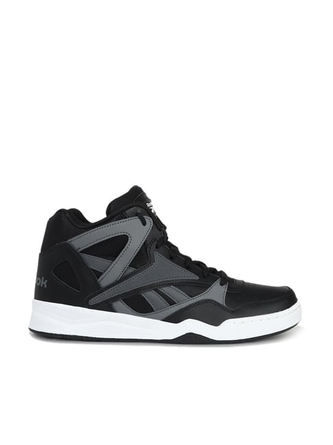 Buy Reebok Men s Royal Bb4590 Black Ankle High Sneakers for Men at Best Price Tata CLiQ