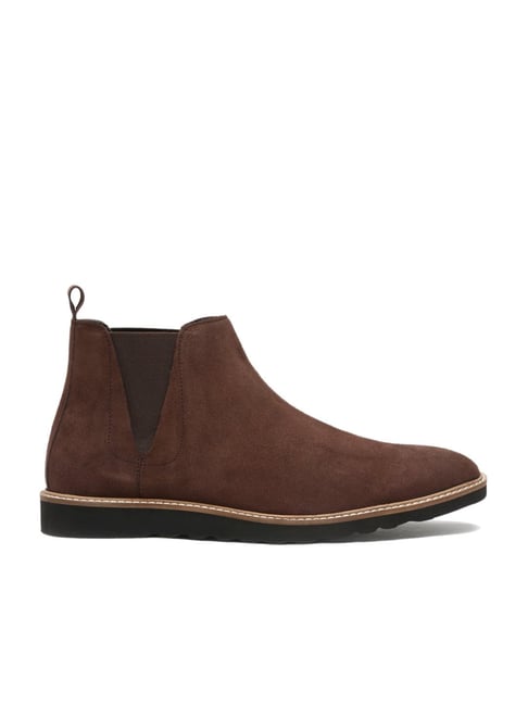 Teakwood Leathers Men's Brown Chelsea Boots