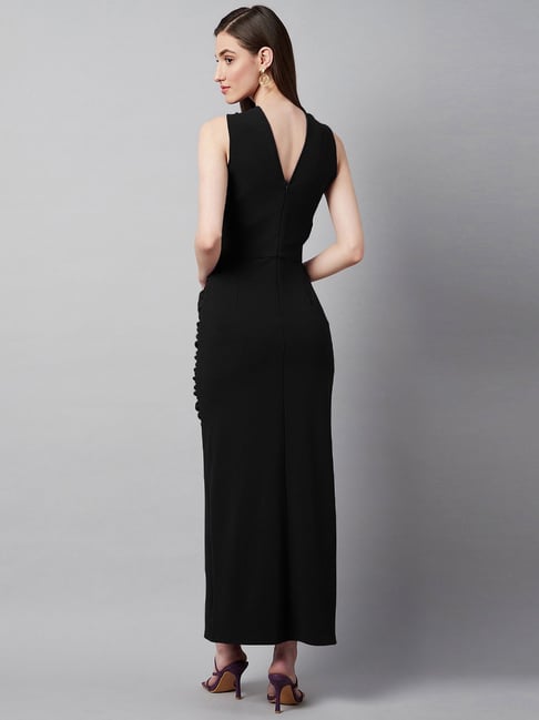 marie claire★Sleeveless long dress MC15 Marie Claire Black Maxi Dress