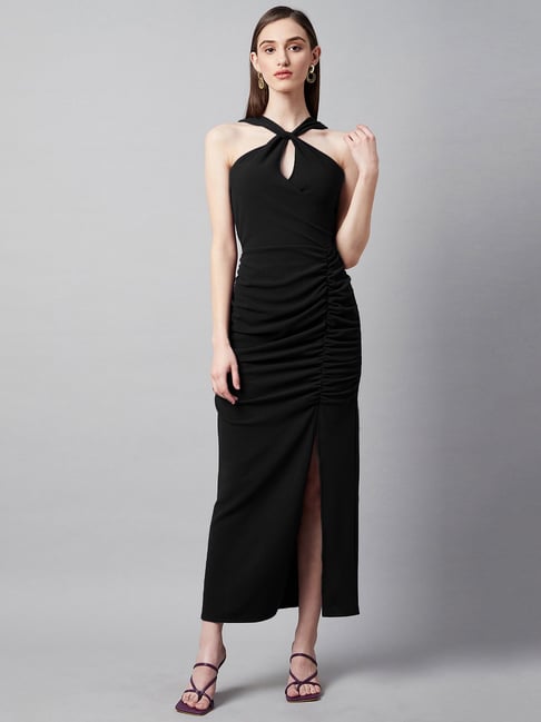 marie claire★Sleeveless long dress MC15 Marie Claire Black Maxi Dress