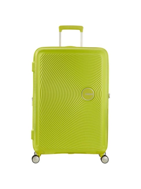 Buy American Tourister Tropical Lime Textured Medium Trolley Bag