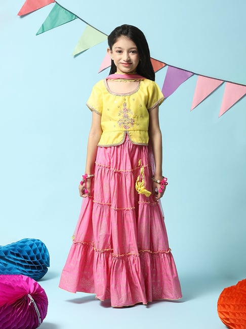 Georgette Party Wear Designer Lehenga Choli For Baby Girl, Size: up to 16  Yrs at Rs 1100/piece in Surat