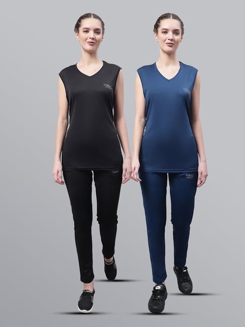 Buy Black Fusion Wear Sets for Women by Styli Online | Ajio.com