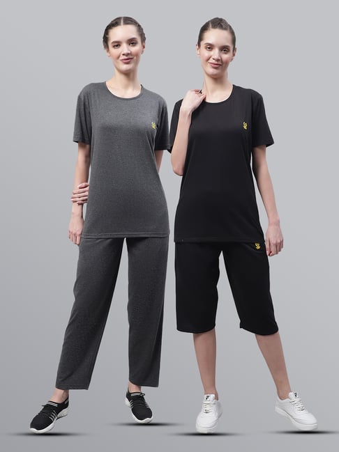 Vimal Jonney Black & Grey Sports Set - Pack of 2-picture-12