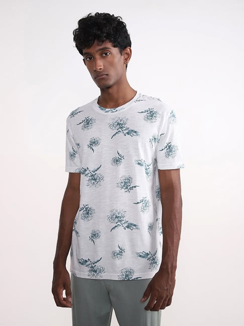 Off white clearance floral t shirt