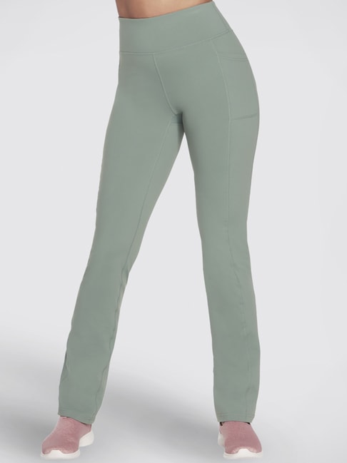 Buy Skechers Green High Rise Track Pants for Women Online @ Tata CLiQ