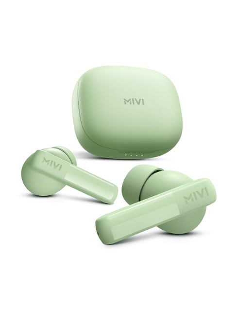 Mivi DuoPods T20 AI ENC In Ear Bluetooth Earbuds with 45 Hrs Playtime (Green, True Wireless)