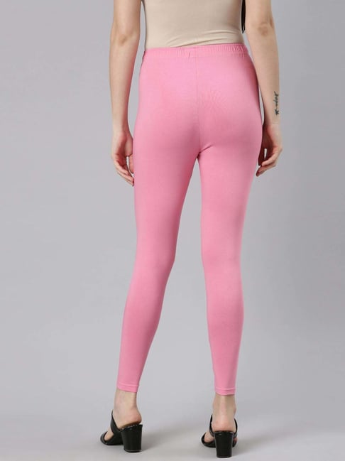 Pink 2025 cotton leggings