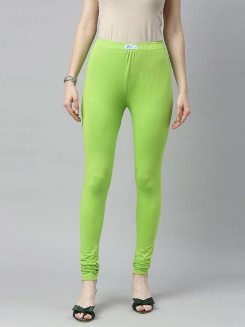 Skims Cotton Leggings in Green | Stylemi