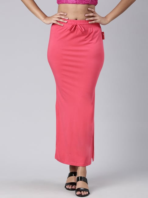 Buy JCSS Pink Cotton Saree Shapewear for Women Online @ Tata CLiQ