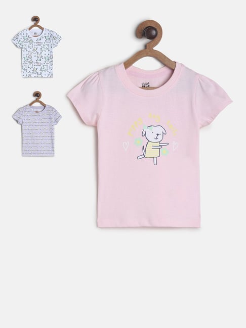 MINIKLUB Kids Multicolor Printed Top (Pack Of 3)-picture-15