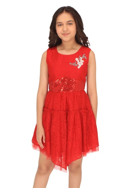 Buy Online|Rent Western Frock Fancy Dress Costume In Red Color