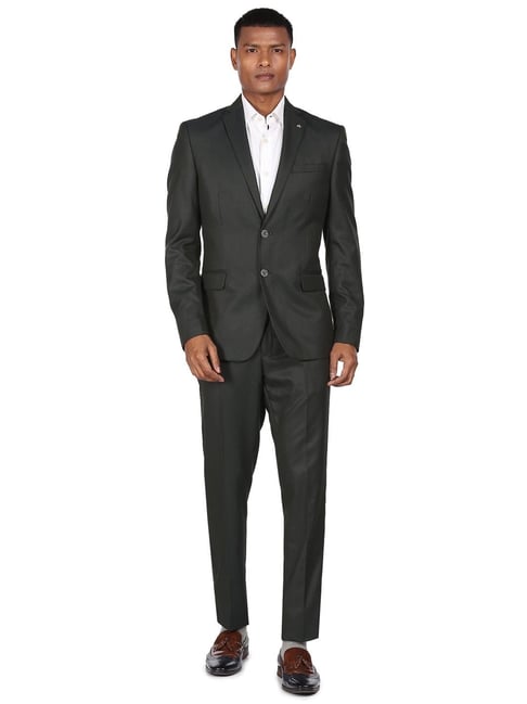 Buy Arrow Tailored Regular Fit Patterned Two Piece Suit - NNNOW.com