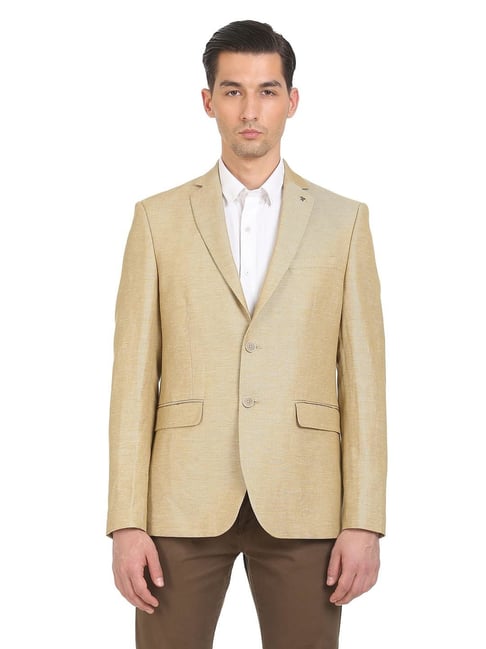 Buy Louis Philippe Sport Light Grey Cotton Slim Fit Self Pattern Blazer for  Mens Online @ Tata CLiQ