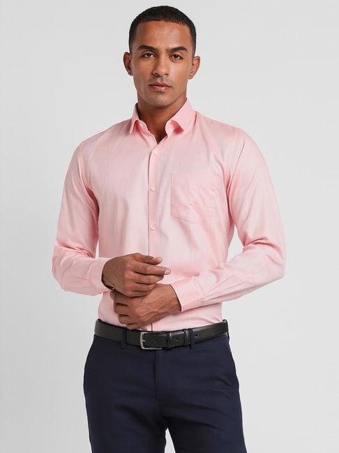 Peter england 2024 pink shirt