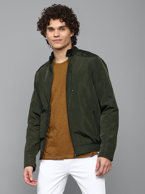 Olive Jacket Allen Solly Jackets For Ladies Buy Allen Solly Olive