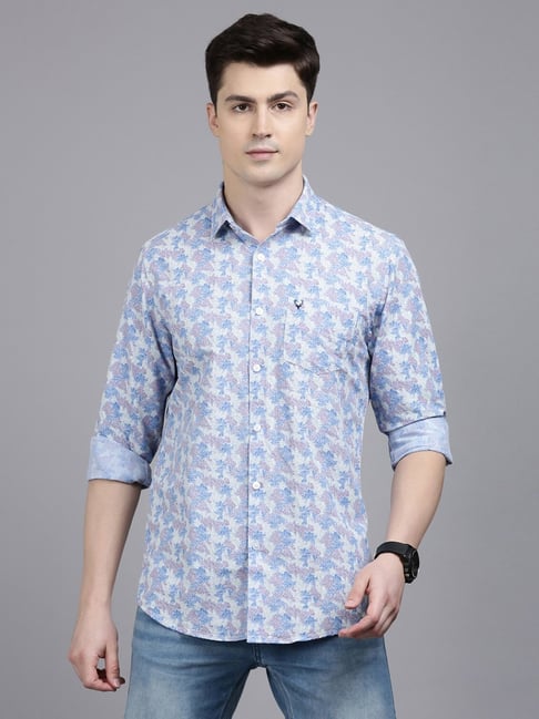 Allen solly deals linen shirts