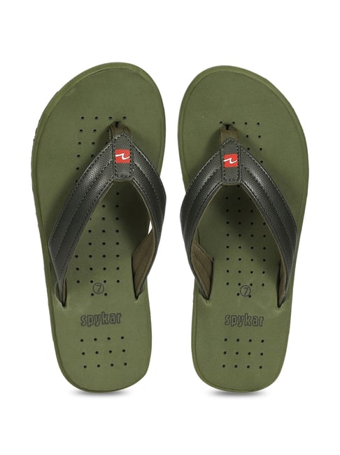 Spykar Men s Black Flip Flops