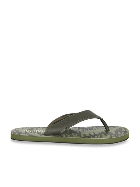 Mens camo best sale flip flops