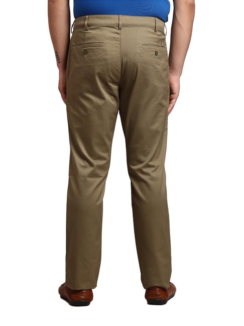 Colorplus Khaki Tailored Fit Trousers-totobed.com.vn