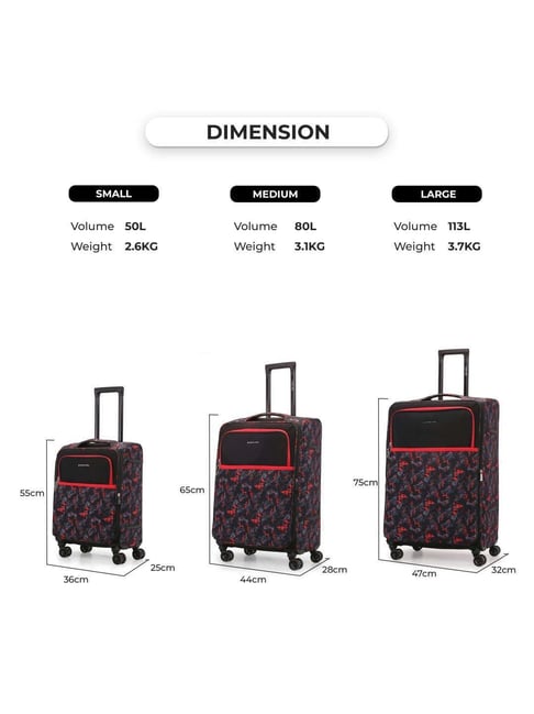 Buy Nasher Miles Denver Check-in Luggage Orange 65cm Online At Best Price @  Tata CLiQ
