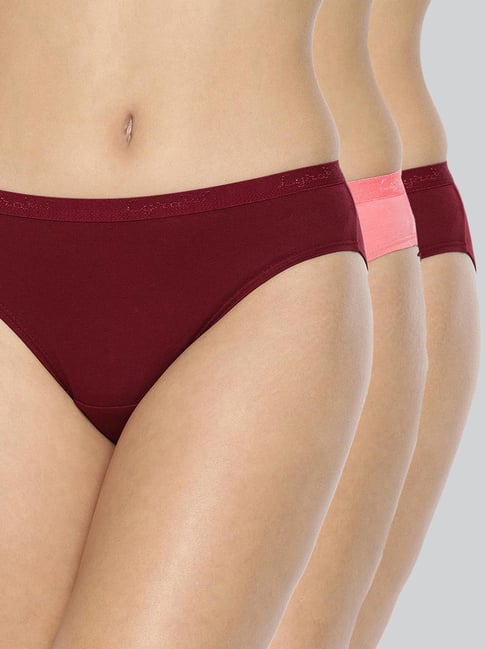 Buy Lyra Multicolor Solid Bikini Modal Blended Cotton Pack of 6 Inner  Elastic Panty Online at Best Prices in India - JioMart.