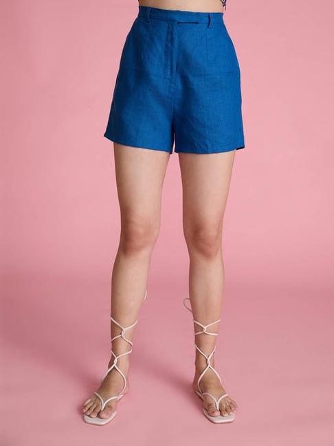 High Waisted Shorts India Factory Sale