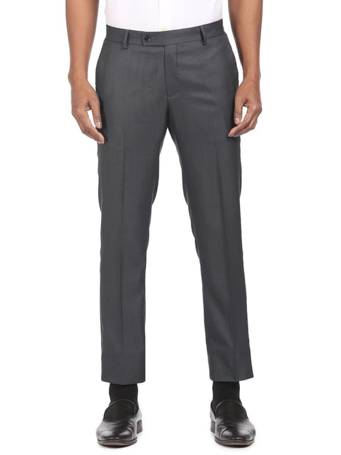 Arrow Men's Relaxed Fit Formal Trousers (ARGT0106B_Brown_30) : Amazon.in:  Fashion
