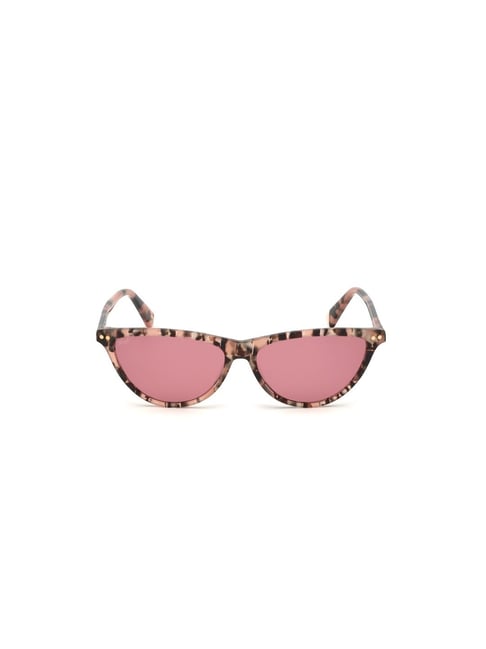 Pink oval hot sale sunglasses