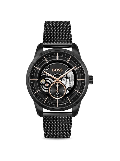 Price History of BOSS 1514035 Sophio Automatic Analog Watch for