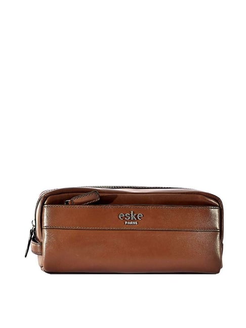 Buy Eske Stephen Brown Leather Medium Laptop Messenger Bag For Men