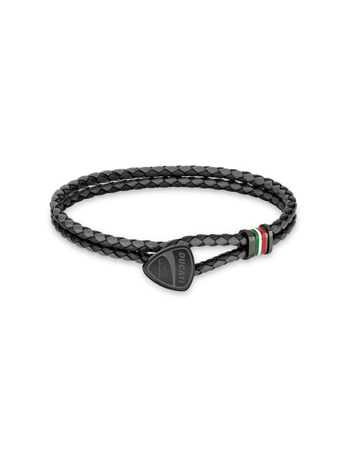Ducati Corse Black & Grey Casual Bracelet for Men-picture-10