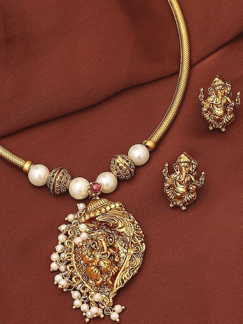 Gold Necklace Set – Sahil Exclusive