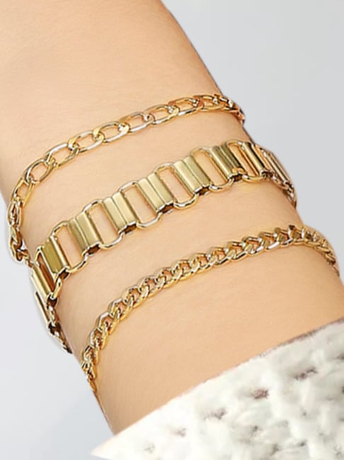 Latest Jewellery Designs | Beautiful Stylish Gold Bracelet For Girls Making  Charges Making Charges