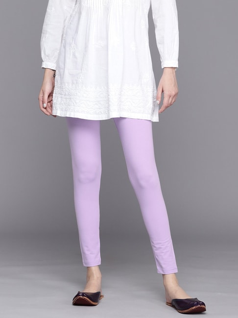 Buy Dollar Missy Lavender Cotton Leggings for Women Online @ Tata CLiQ-anthinhphatland.vn