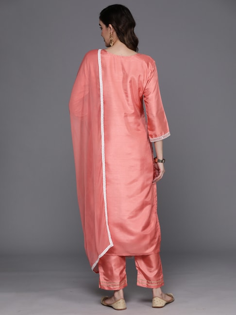 Share 154+ peach colour punjabi suits latest