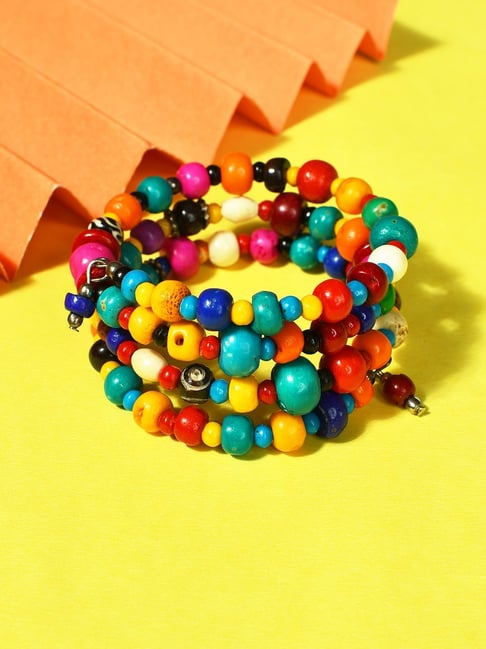 Buy Multicoloured Bracelets & Kadas for Men by Kairangi by Yellow Chimes  Online | Ajio.com