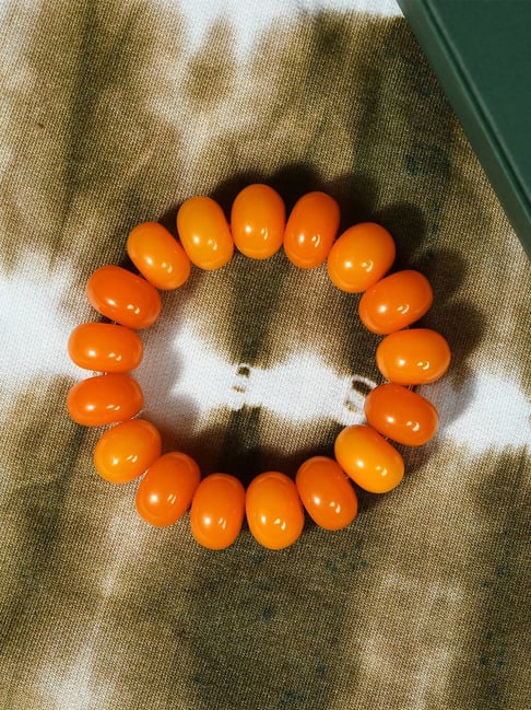 Clemson Orange and Purple Beaded Bracelet – clemsonframeshop