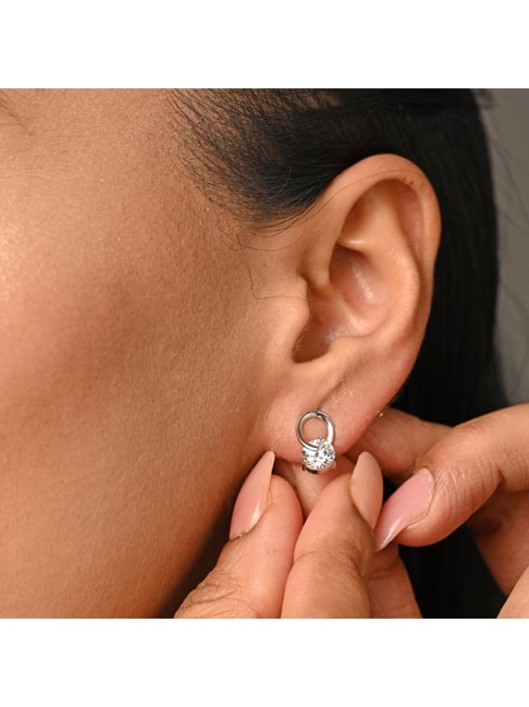 Buy 925 Sterling Silver Natural Pave Diamond Bird Earring Jewelry, Sterling  Silver Handmade Bird With Round Ring Earring ,silver Dangle Earrings Online  in India… | Silver earrings dangle, Earrings handmade dangle, Diamond