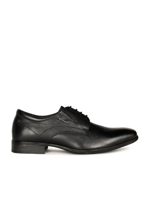 Hush Puppies by Bata Men's Black Derby Shoes