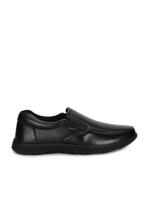 Bata Men's Black Formal Loafers-picture-24