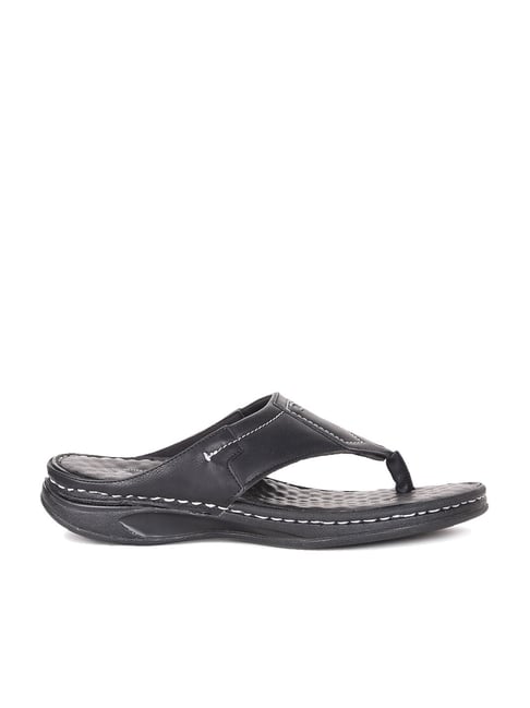 Bata Men's Black Thong Sandals-picture-29