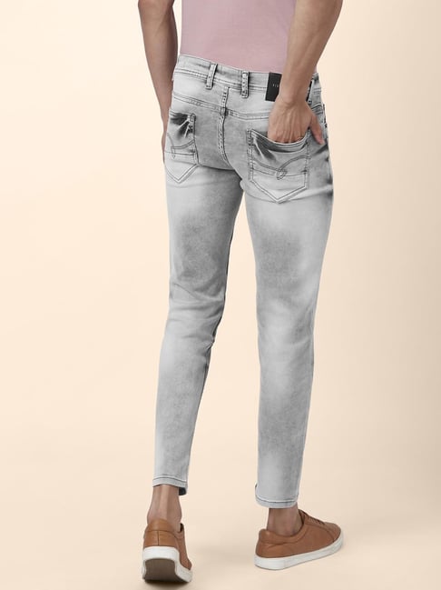 People by Pantaloons Grey Skinny Fit Jeans