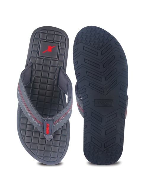 Sparx Men s Grey Flip Flops