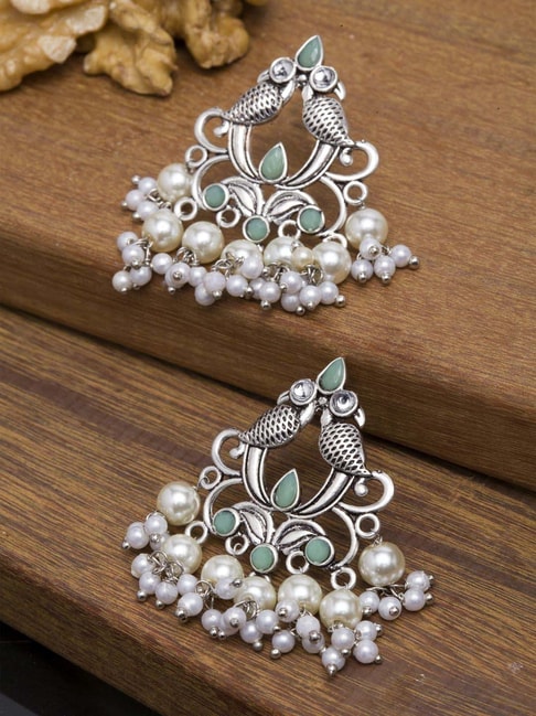 Buy Sukkhi Exotic Oxidised Pearl Chandelier Earring For Women Online at  Best Prices in India - JioMart.