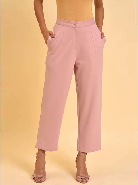 Pink Tailored Pants – BEECHTREE