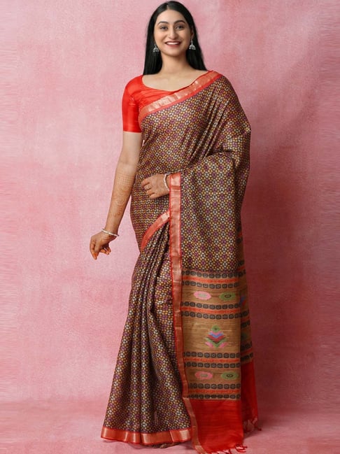 Buy Elegant Semi Jute Sarees in T. Nagar, Chennai | Unbeatable Offers only  @Shruseternity - YouTube