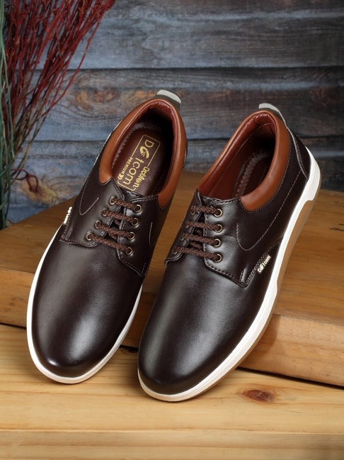 Buy Leather Smart Casual Wedge Derby Shoes from Next Austria