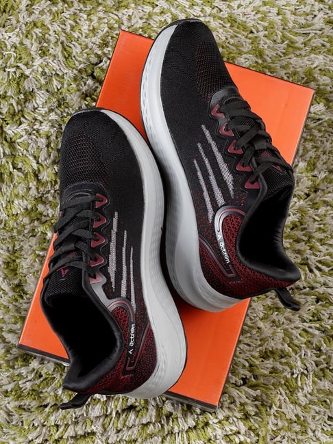 Action Men's Black Running Shoes-picture-30